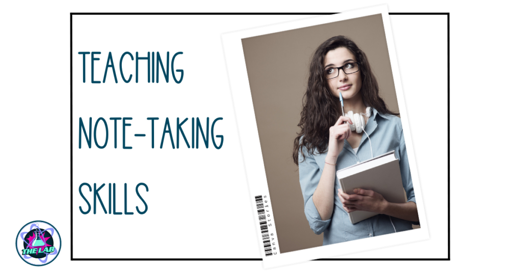 Teaching note-taking skills to high school students