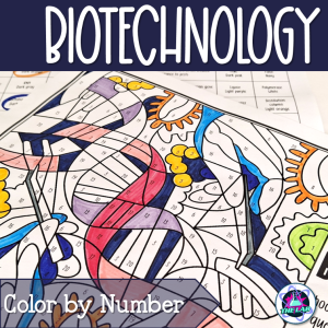 Biotechnology Review Color by Number Activity
